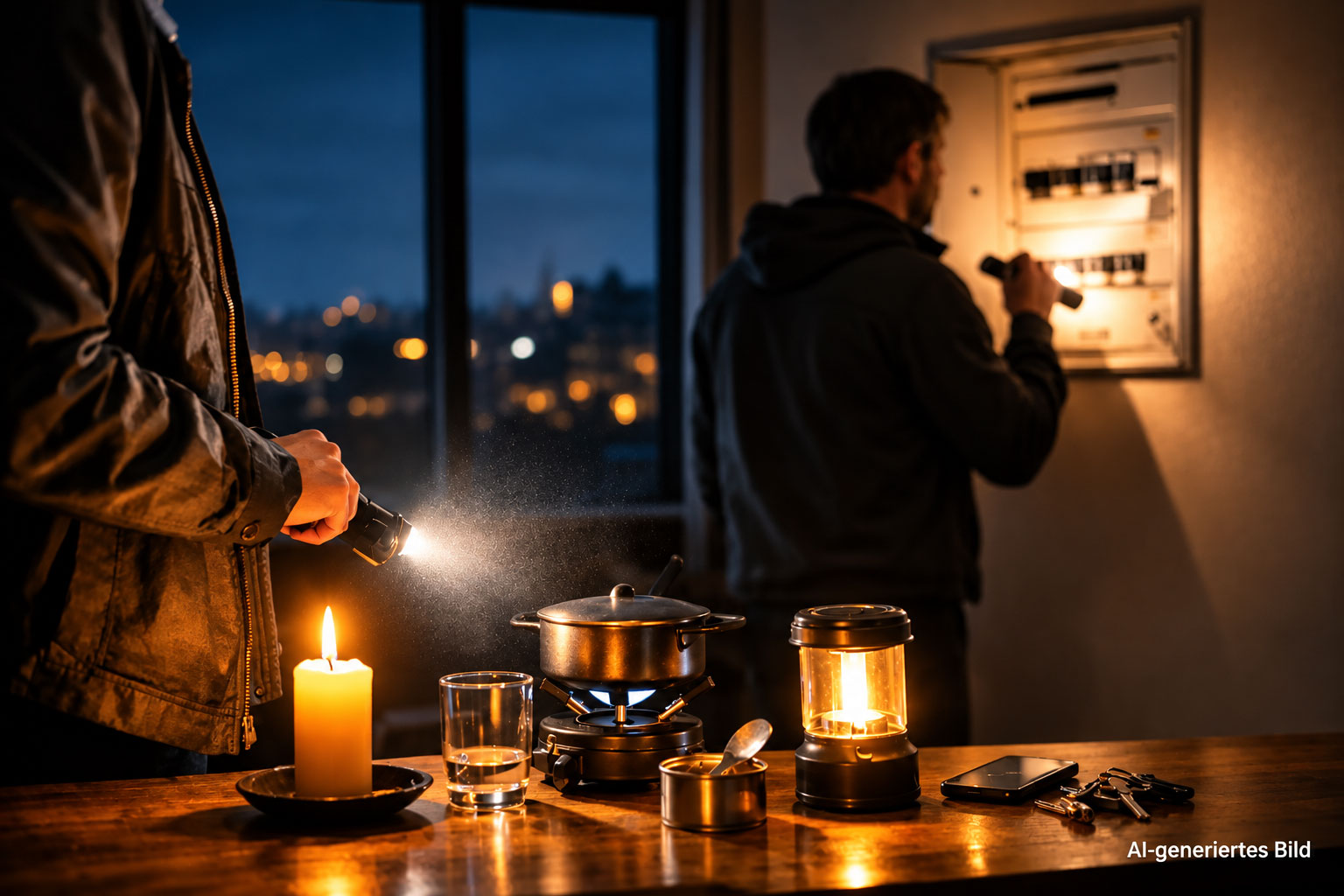 Blackout ohne Notvorrat richtig bewältigen