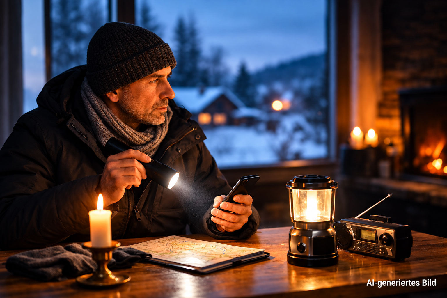Blackout im Winter: So bleiben Sie handlungsfähig
