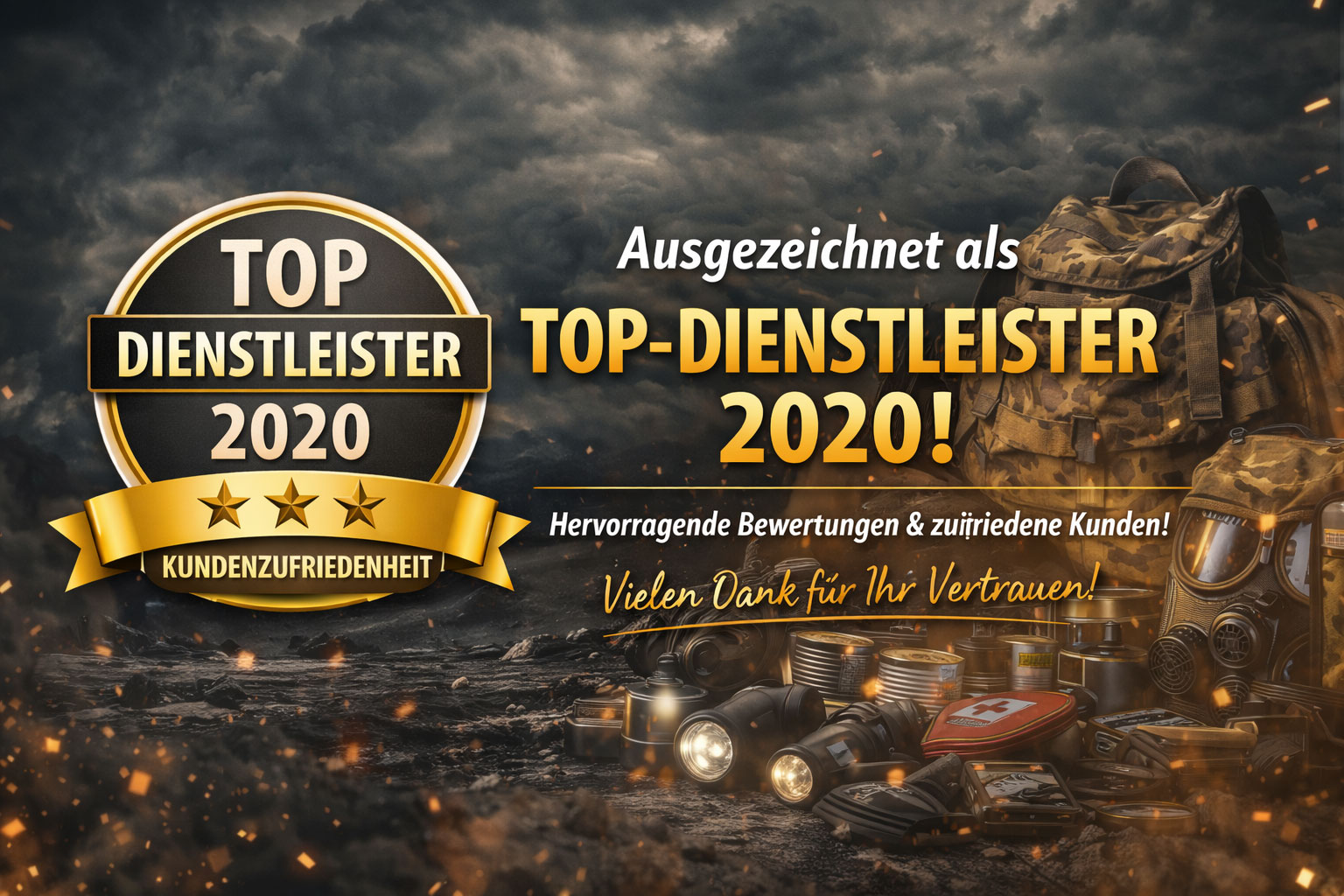 Auszeichnung Top Dienstleister 2020