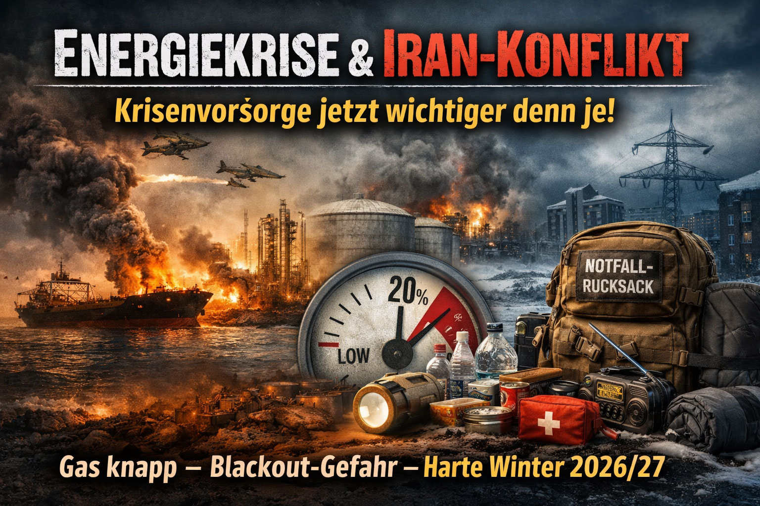 Iran-Krieg, Energiekrise und der kommende Winter