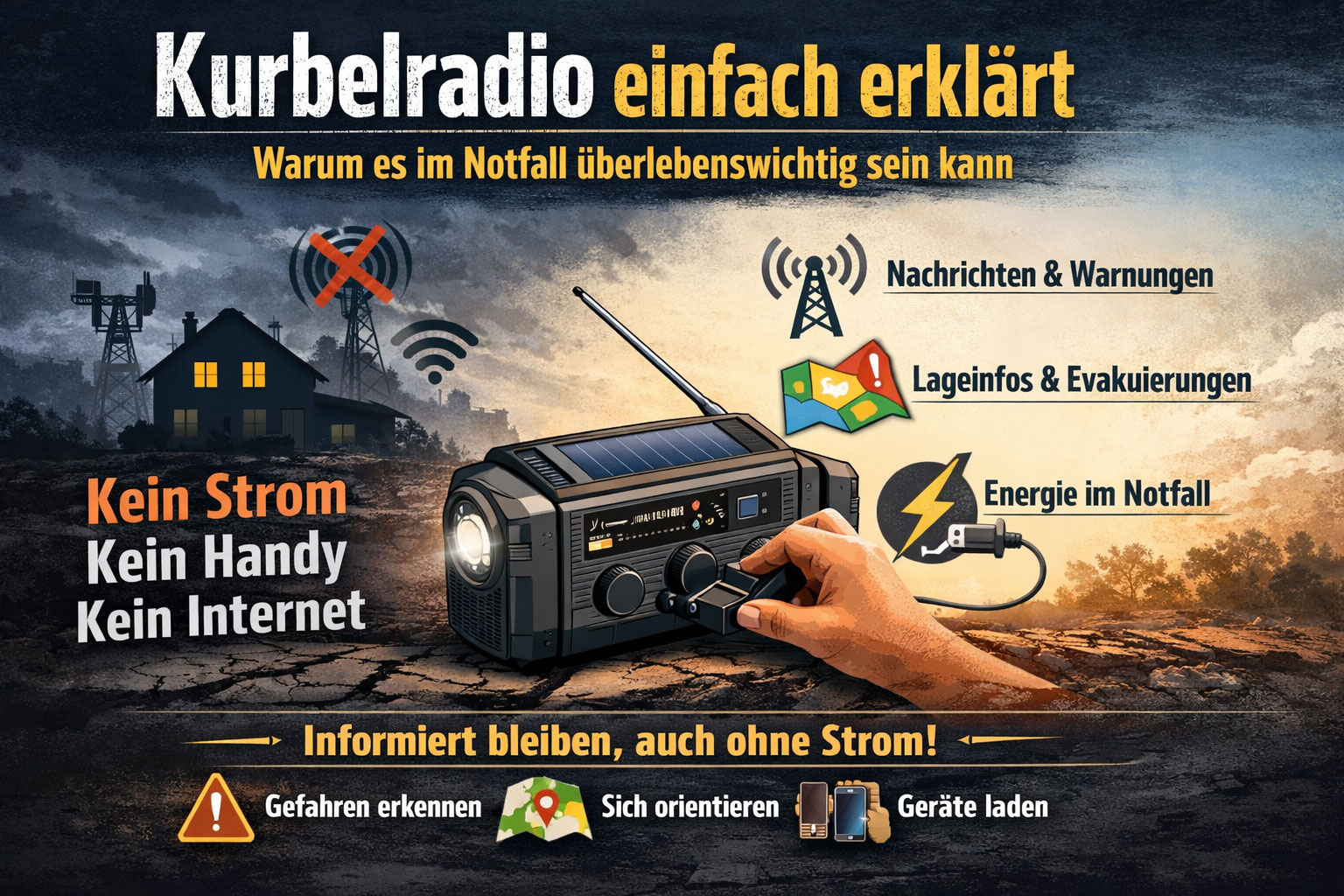 Kurbelradio einfach erklärt