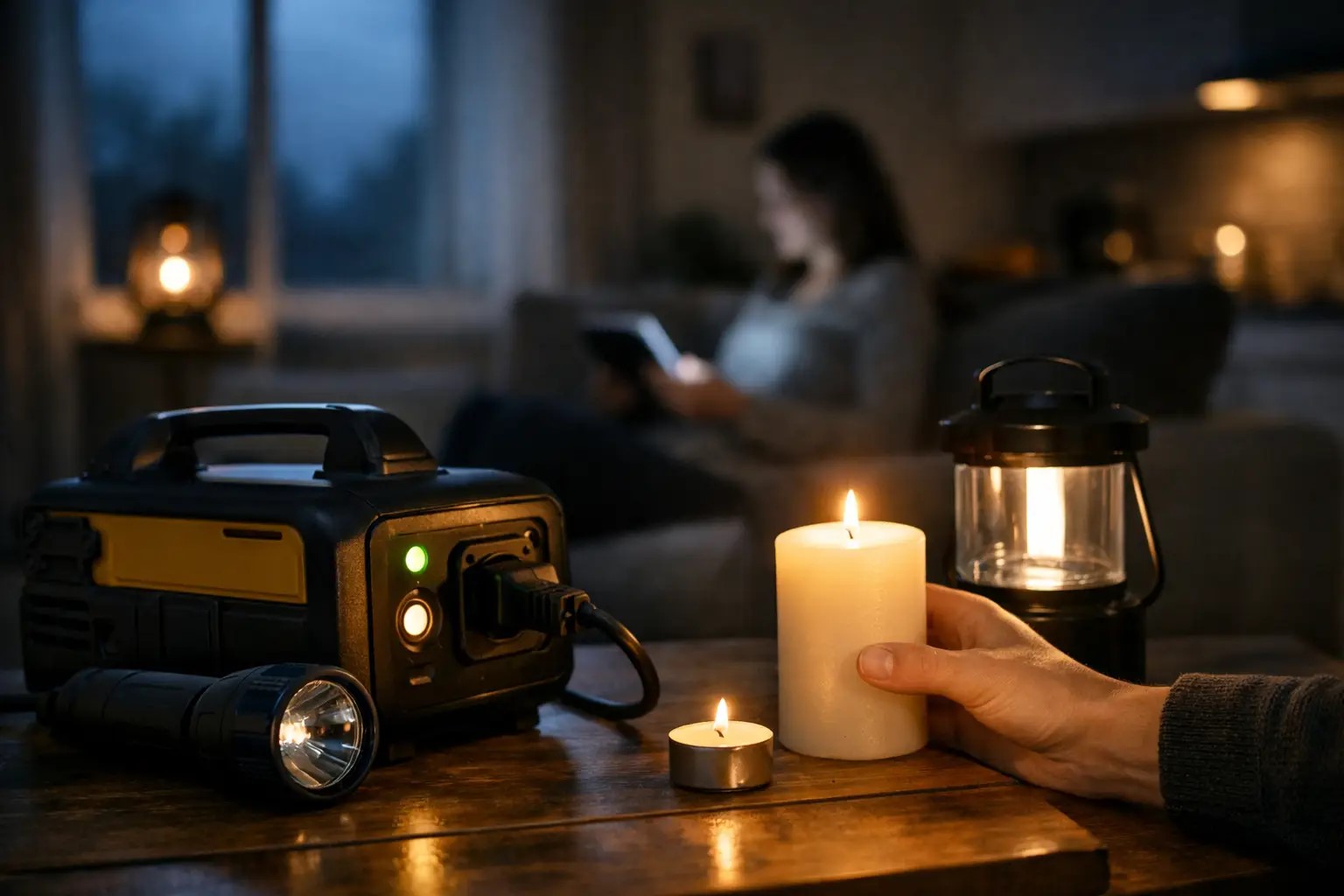 Stromausfall in der Wohnung sicher absichern
