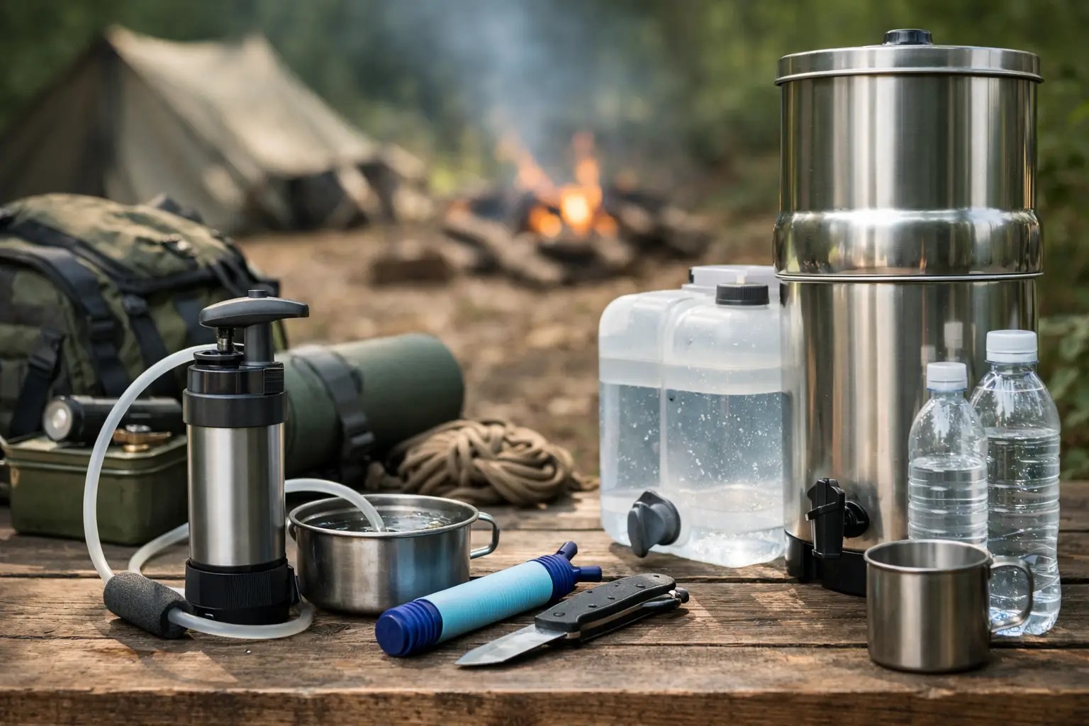 Welcher Wasserfilter für Krisenvorsorge passt?