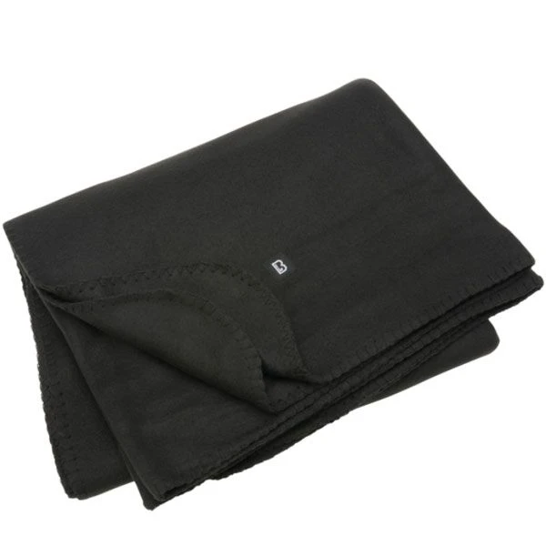 Brandit Fleecedecke schwarz