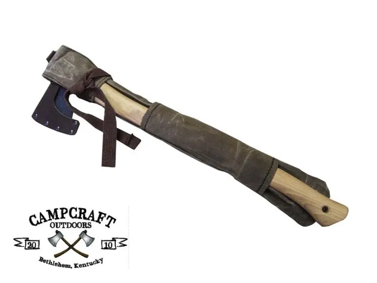 Krisenvorsorge Survival Shop Waxed Axe Saw Sling Bag