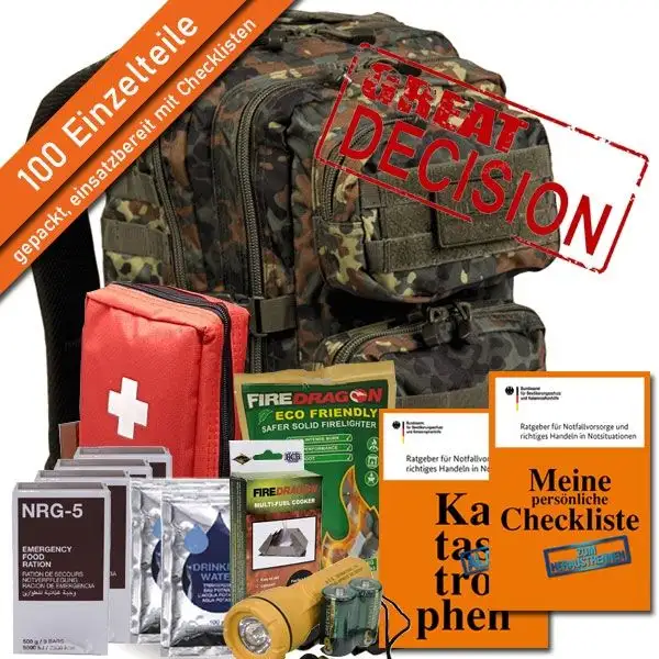 Fluchtrucksack 4 personen Clearance