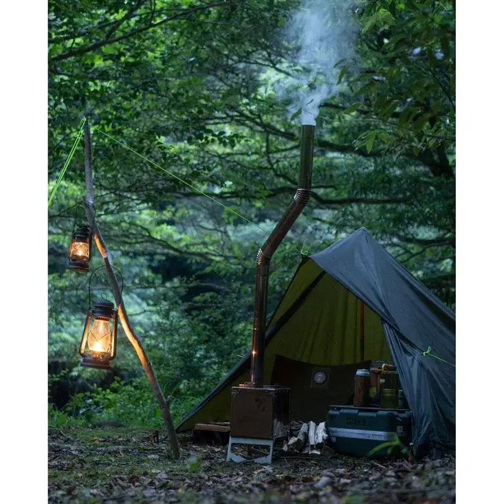 Bushcraftspain oilskintarp 3×3 Bushcraft Spain Oilskin Tarp 3x3m