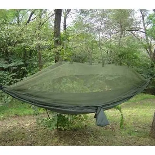 Krisenvorsorge Survival Shop Snugpak Hammock Jungle Hangematte mit Moskitonetz Fluchtrucksack