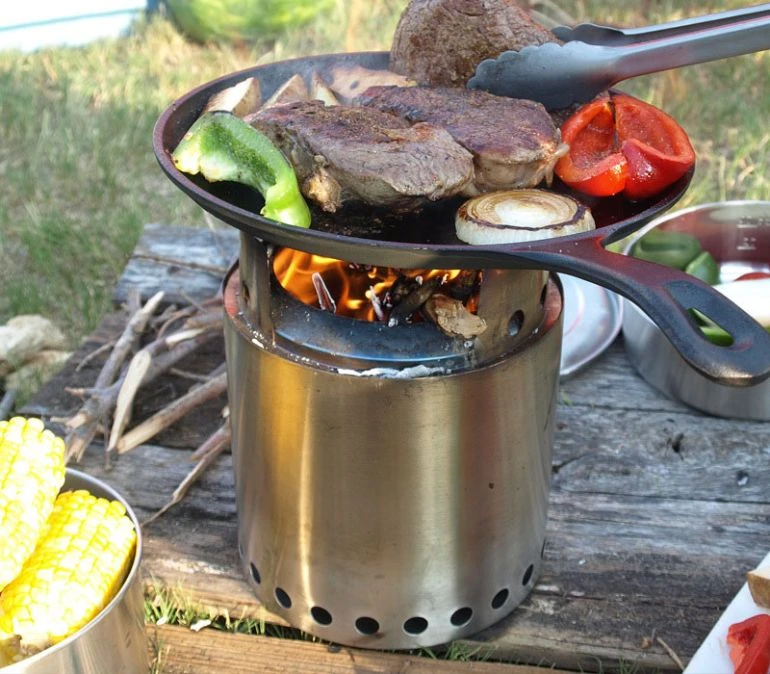 Krisenvorsorge Survival Shop ? Solo Stove Campfire Holzkocher mit 