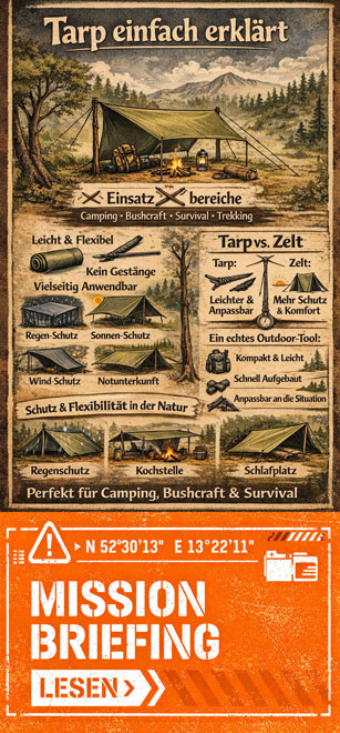 Tarp einfach erkärt und die größten Fehler