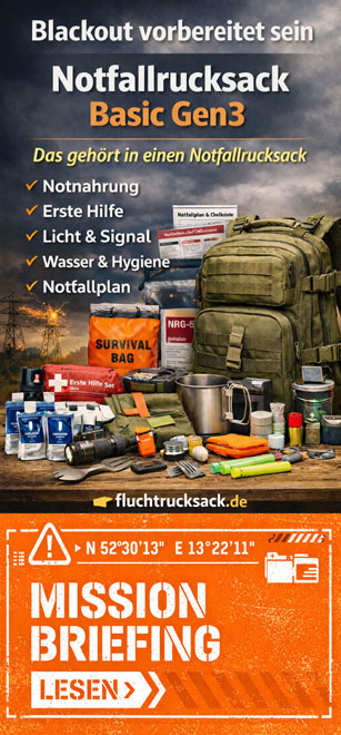 Notfallrucksack von Prepbag leicht erklärt