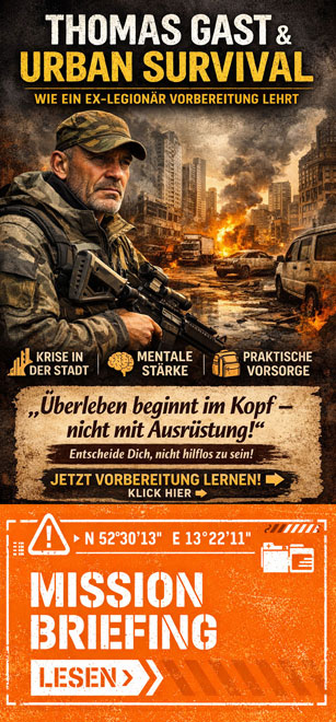 Thomas Gast der Legionär, wie er sich auf die Krise vorbereitet