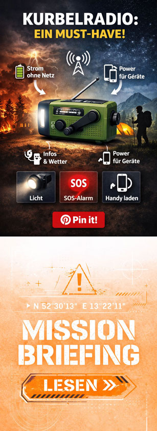 Kurbelradio ist ein must have