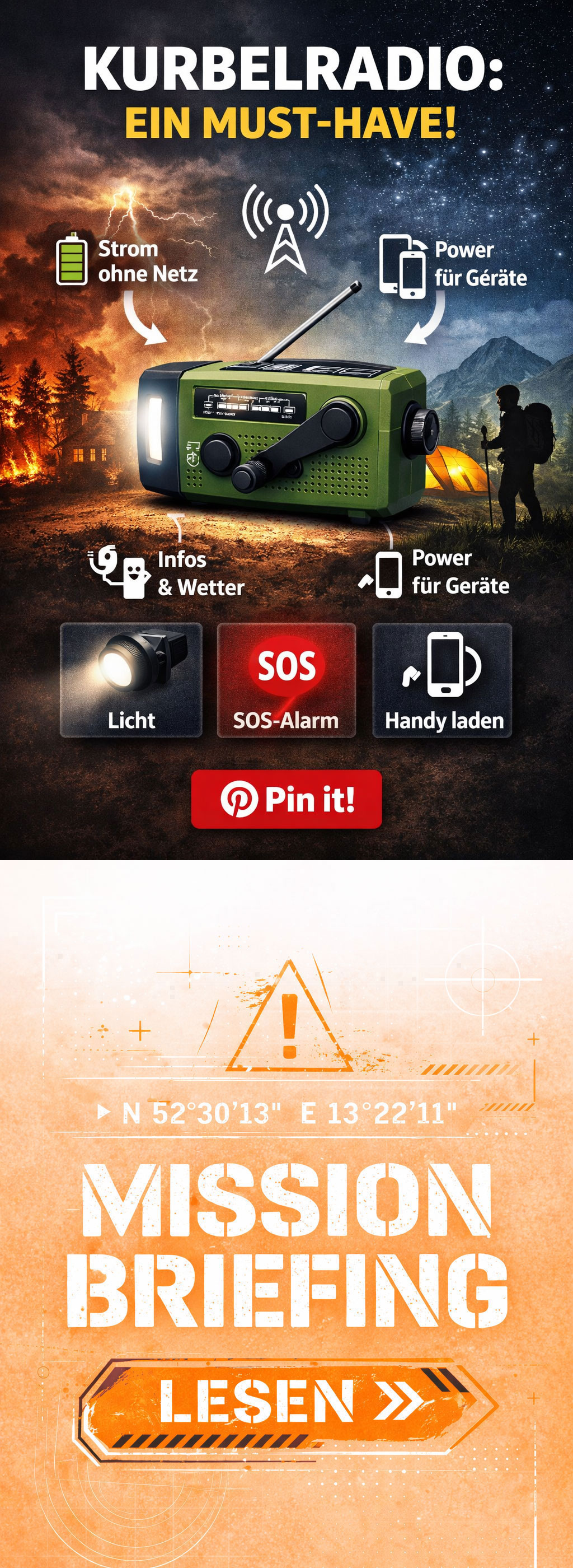 Kurbelradio ist ein must have