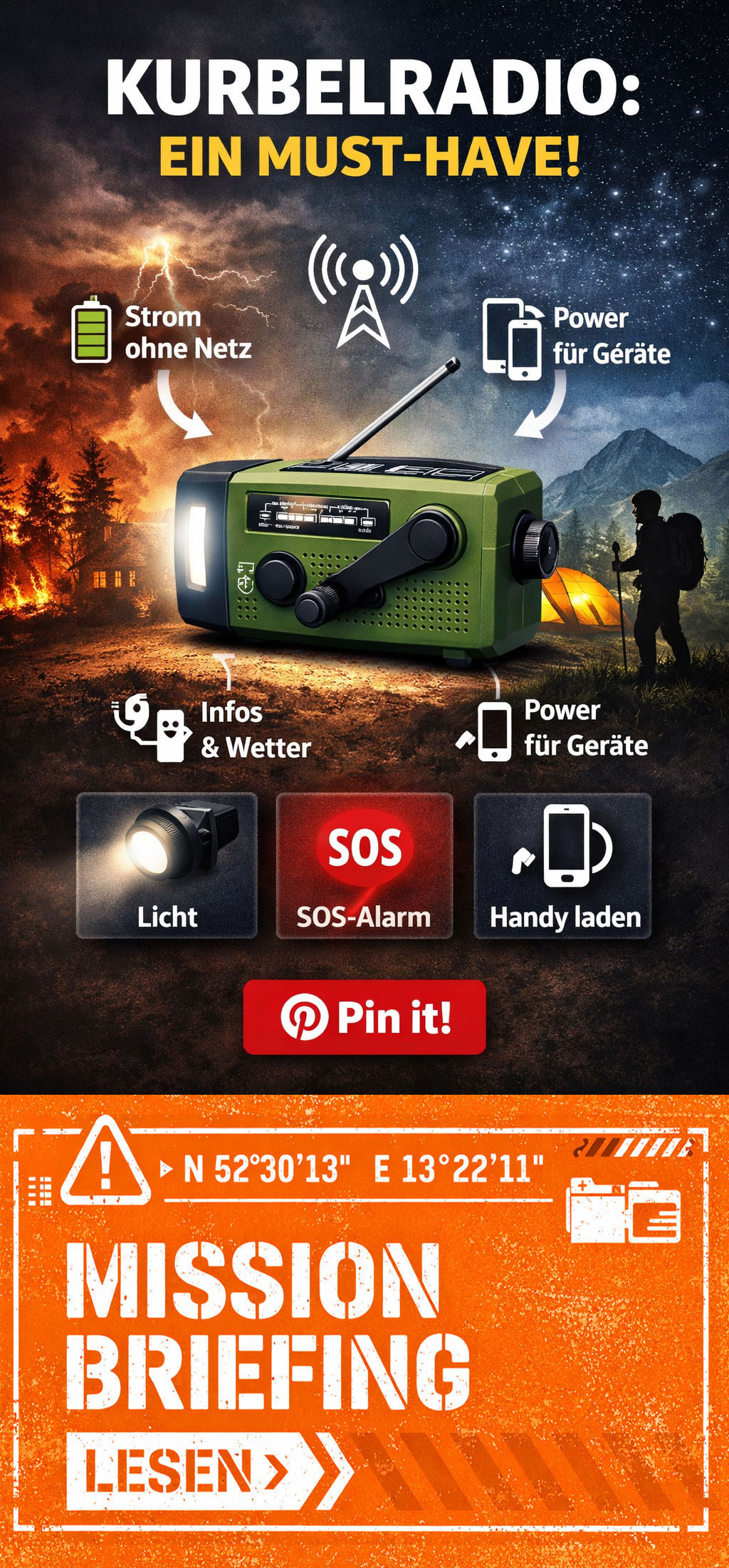 Kurbelradio ist ein must have