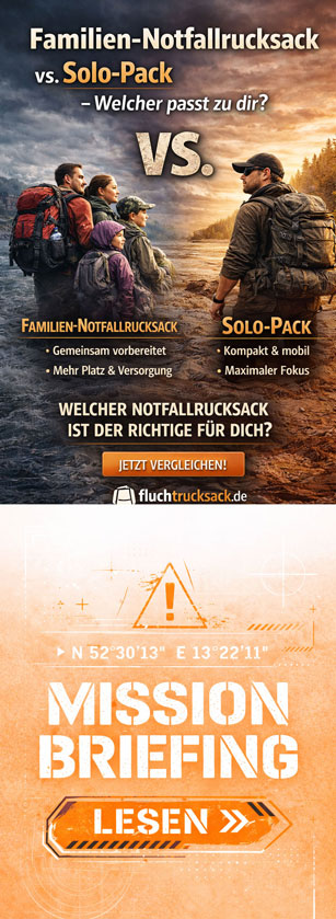 Notfallrucksack vergleichen