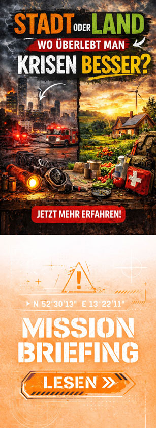 Wo überlebt man Krisen besser, Stadt oder Land