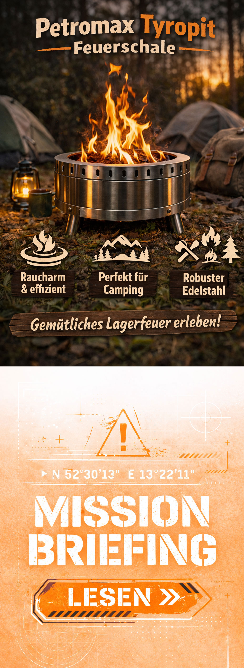 Erfahrungen mit Feuerschale Tyropit von Petromax