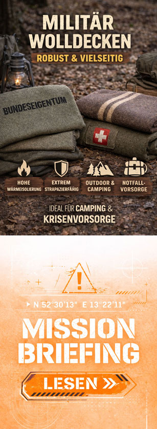 Wolldecken für wohlige Wärme bei Krisenvorsorge