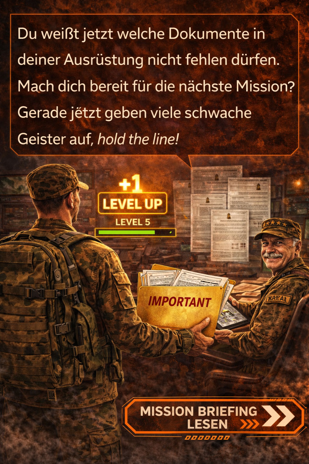 Notfallrucksack welche Dokumente wichtig sind