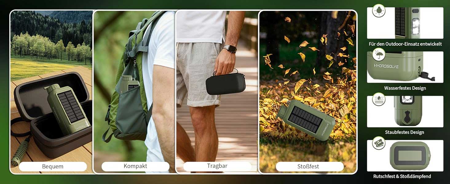 Hydrosolve Wasserfilter 3-in-1