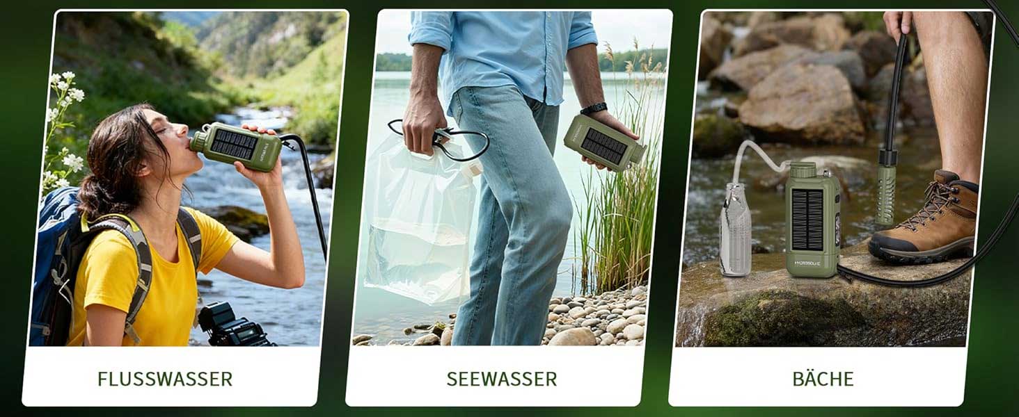 Hydrosolve Wasserfilter 3-in-1