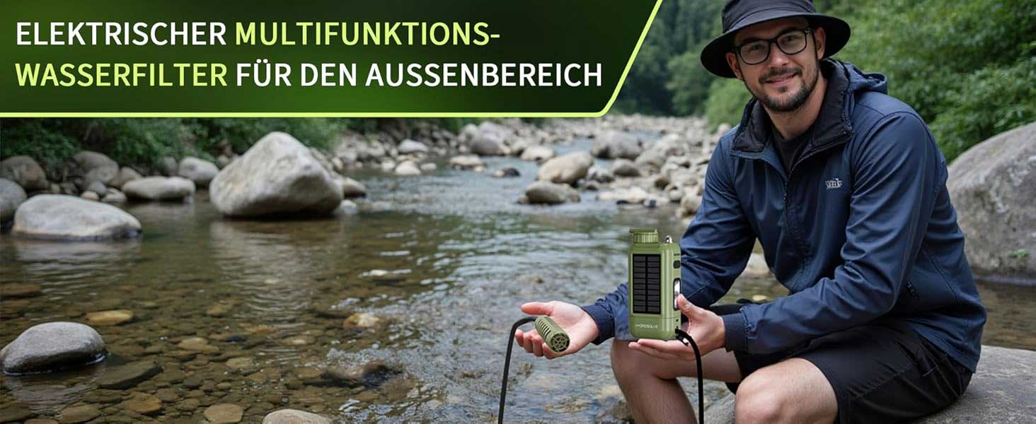 Hydrosolve Wasserfilter 3-in-1