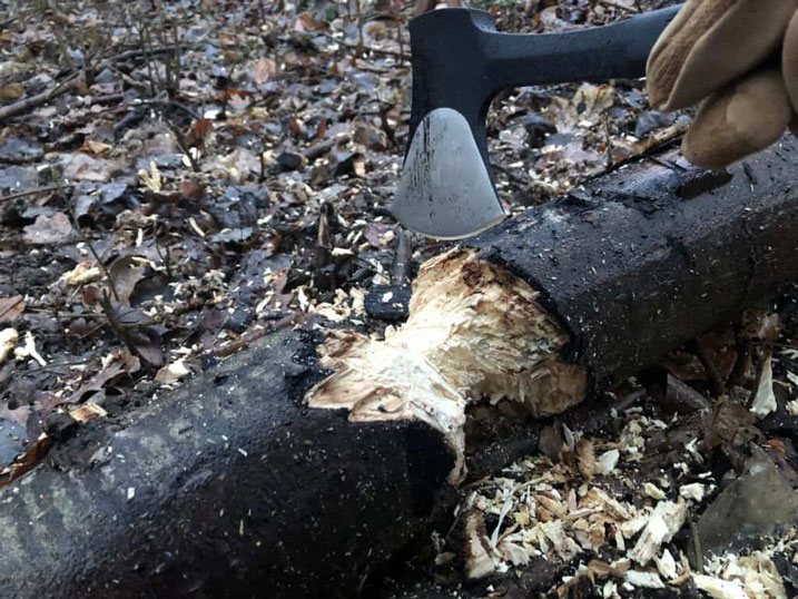 Testbericht Beil aus Guss Stahl