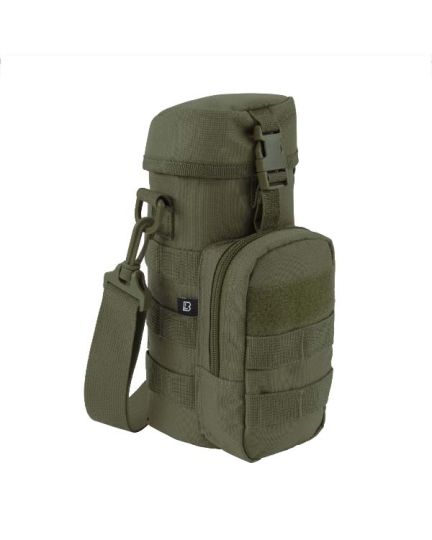 Brandit Bottle Holder II Oliv - Robuster Flaschenhalter | Fluchtrucksack.de