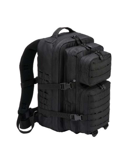 Brandit US Cooper Lasercut Large schwarz | Fluchtrucksack.de