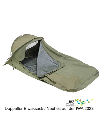 IWA Neuheit DEFCON 5 Double Biwaksack Bivi Tent Oliv