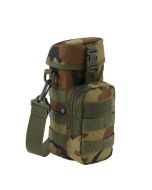 Brandit Bottle Holder II Woodland - Robuster Flaschenhalter | Fluchtrucksack.de