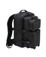 Brandit US Cooper Lasercut Large schwarz | Fluchtrucksack.de