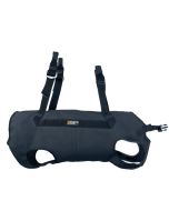 BLACK LINE Hundegeschirr schwarz