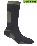 SealSkinz Trekking Socke oliv