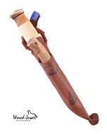 Wood Jewel Jagdmesser mit Feuerstahl