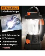 Zivilschutzlampe mit Radio