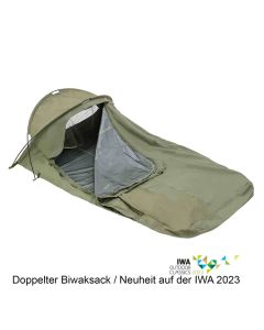 IWA Neuheit DEFCON 5 Double Biwaksack Bivi Tent Oliv